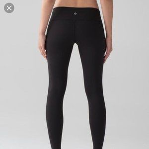 Lululemon Wunder Under Leggings Black 28”